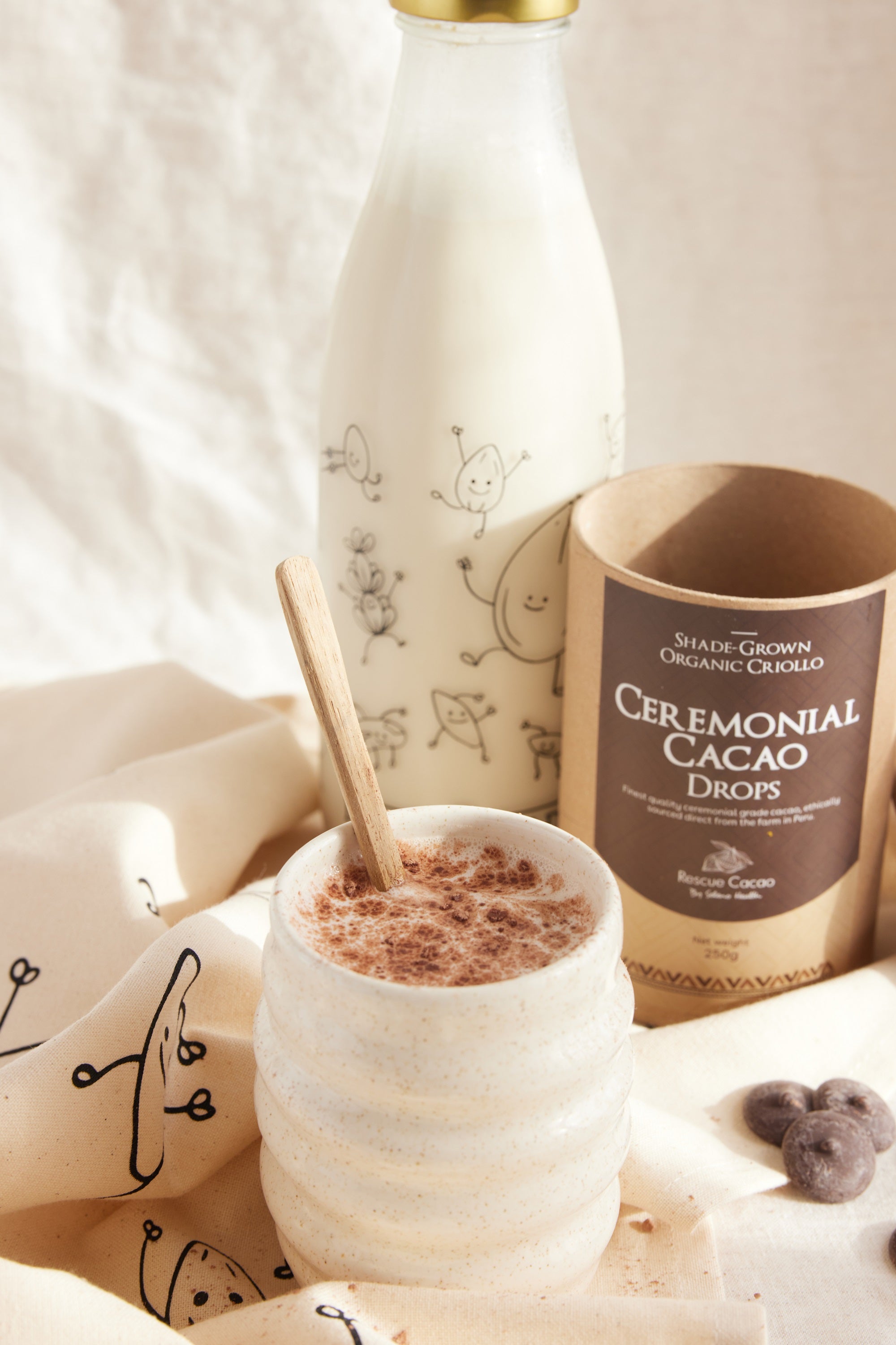 Hazelnut & Cacao Hot Chocolate – Mylk Made - Nut and Seed Mylk Bases