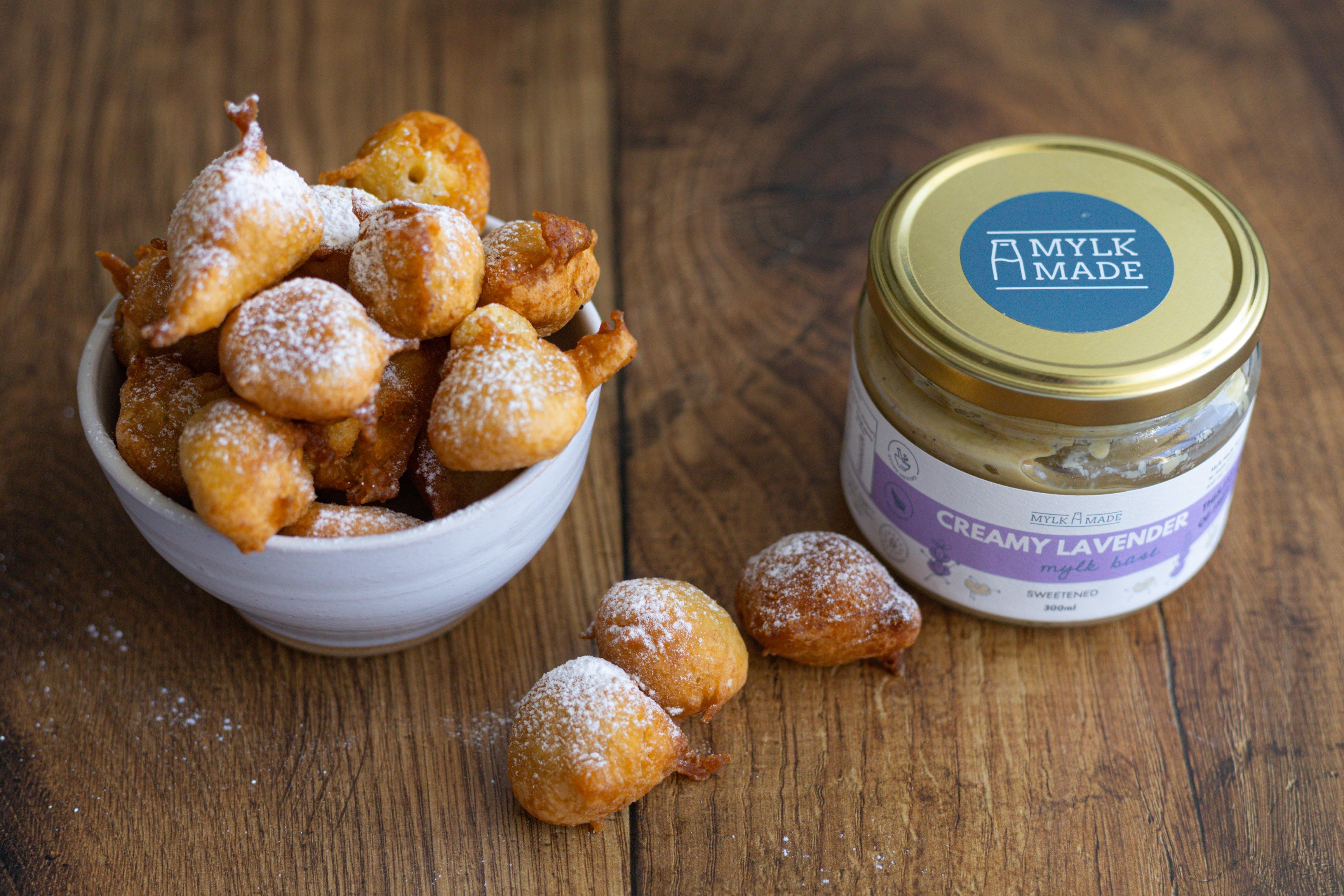 Easy Vegan Doughnuts with Lavender Mylk – Mylk Made - Nut and Seed Mylk Bases