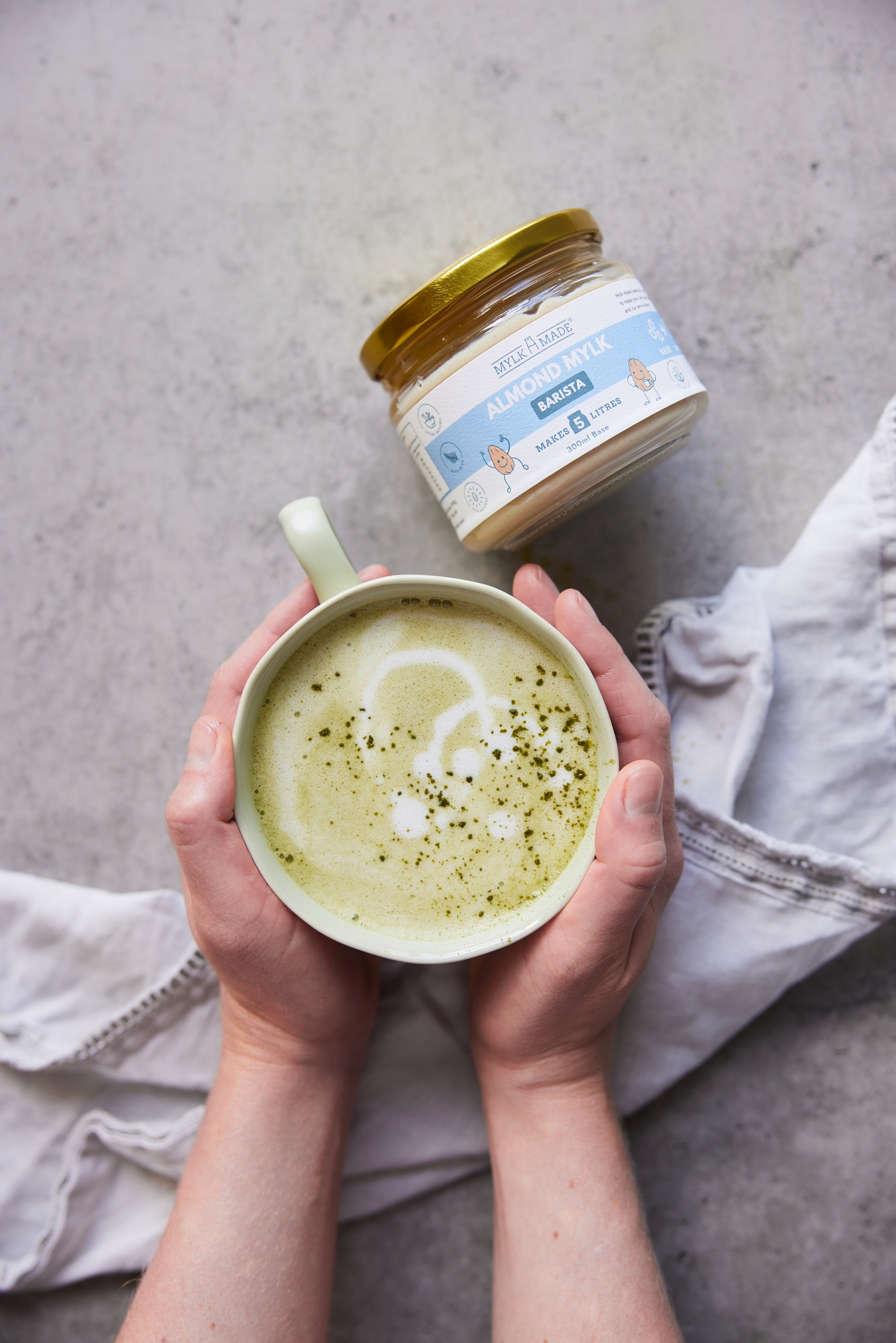Matcha Mylk Latte – Mylk Made - Nut and Seed Mylk Bases