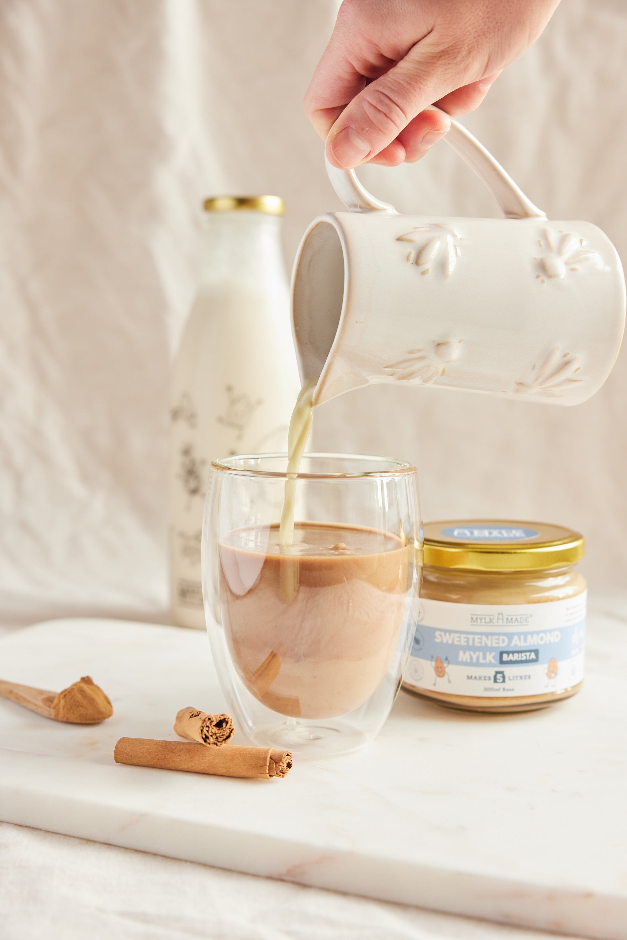 Mushroom Mylk Latte – Mylk Made - Nut and Seed Mylk Bases