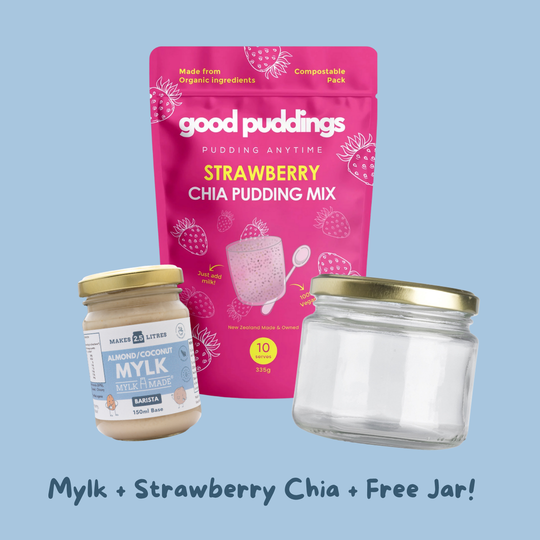 Strawberry Chia & Mylk Bundle + Free Jar!