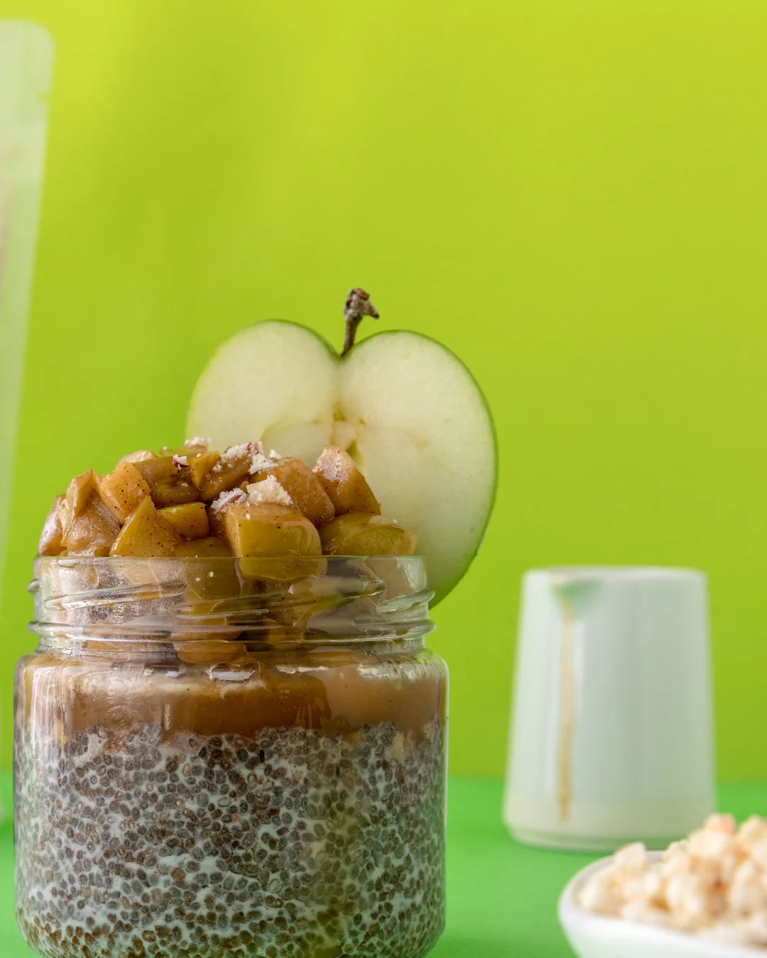Good Puddings: Apple Crumble Chia Pudding Mix