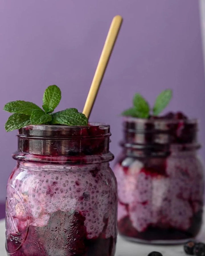 Good Puddings: Blackcurrent Chia Pudding Mix