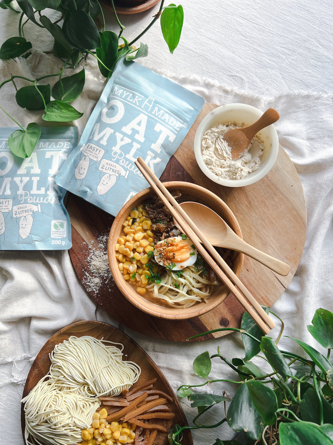 Oat Mylk Miso Ramen