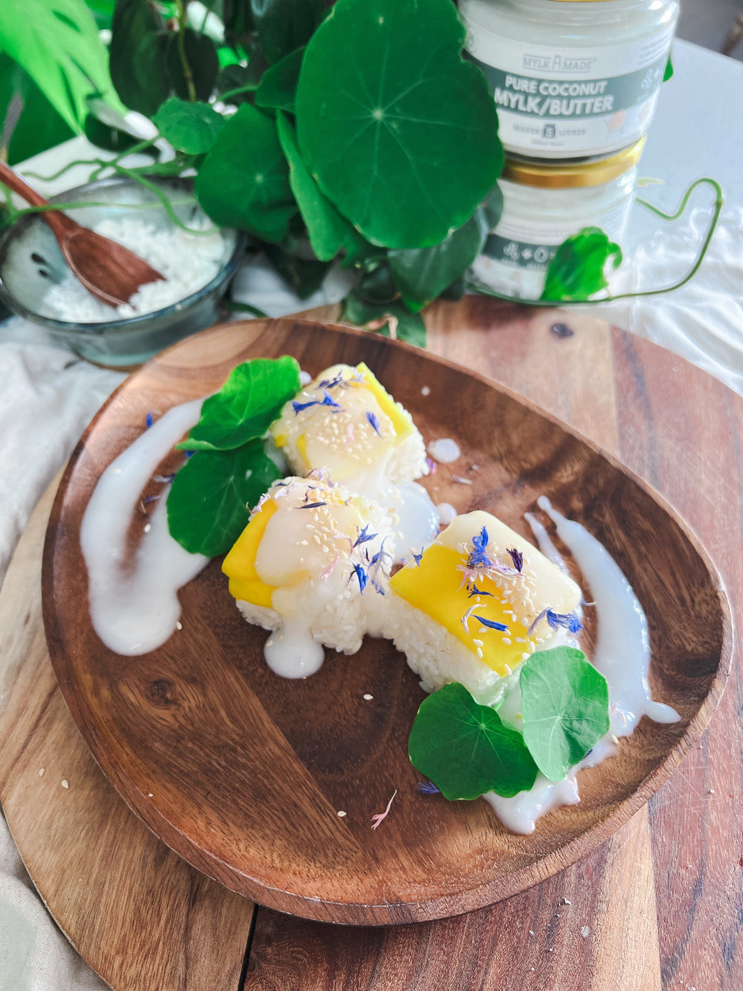 Thai Mango Coconut Sticky Rice