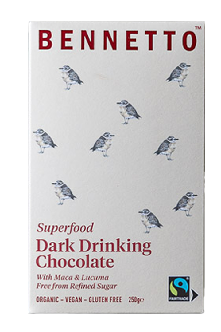 Bennetto Superfood Dark Drinking Chocolate 250g