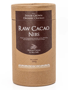 Seleno Health Organic Criollo Raw Cacao Nibs - 250g